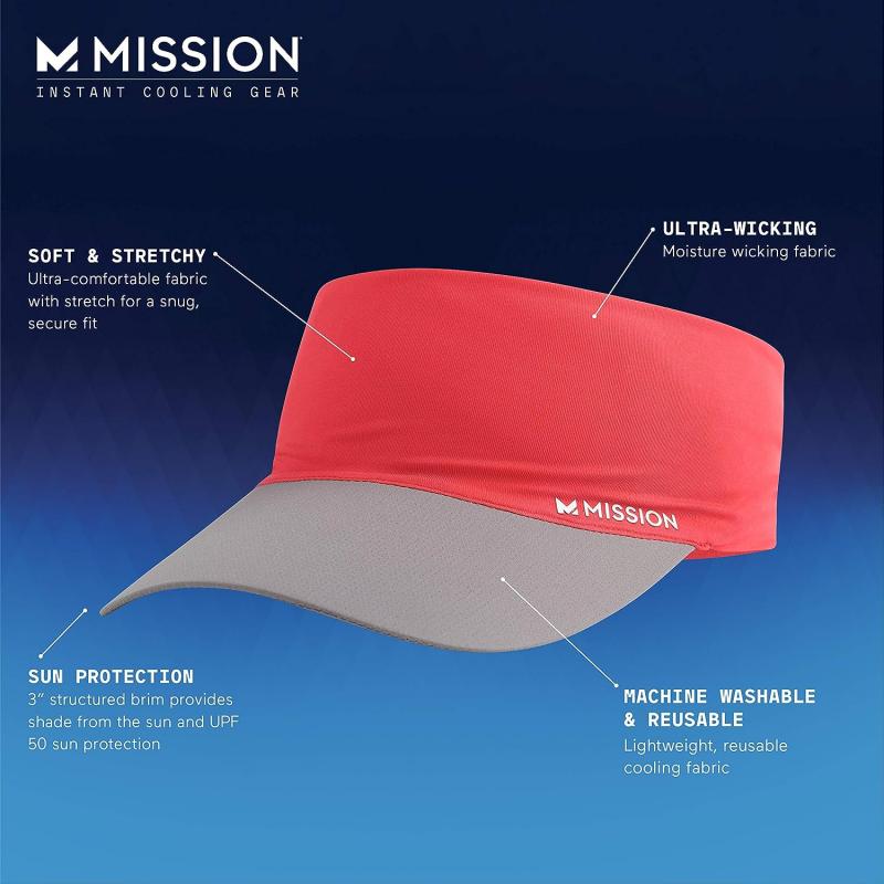 Liven Your Run with This Neat Cooling Visor: 15 Ways the Mission Visor Keeps You Comfortable