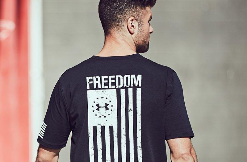 Looking for a Patriotic T-Shirt. : Discover the Top Freedom Apparel from Under Armour