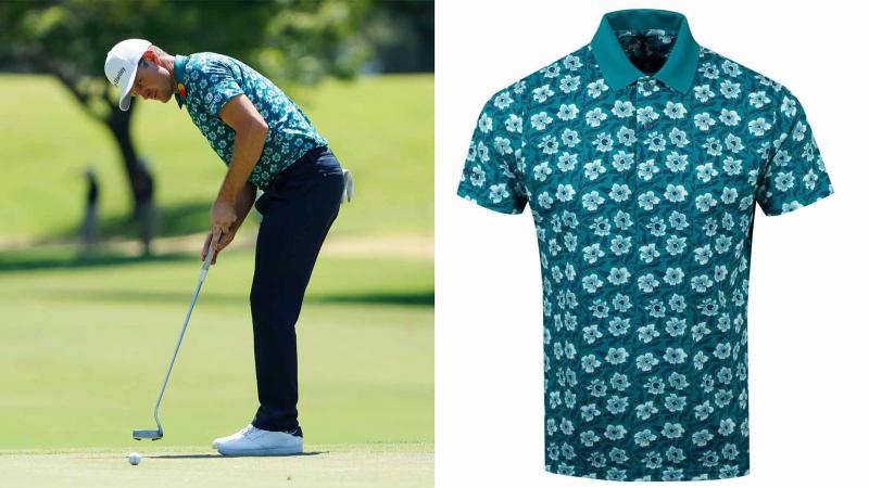 Looking For A Stylish Polo For The Golf Course This Season. Try These Floral Prints