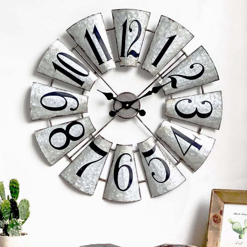 Looking for a Unique Clock for Your Home Decor. Check Out These 22 Inch Windmill Wall Clocks