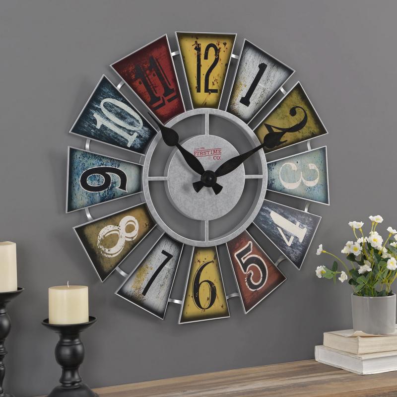 Looking for a Unique Clock for Your Home Decor. Check Out These 22 Inch Windmill Wall Clocks