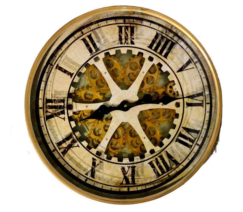 Looking for a Unique Decor Item. Consider a Pocket Watch Wall Clock