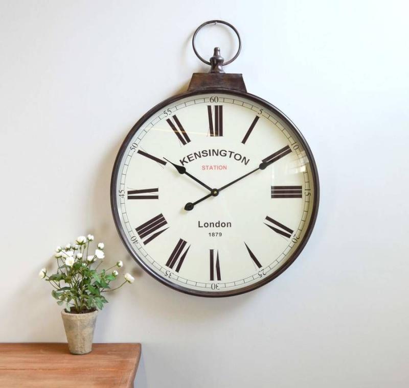 Looking for a Unique Decor Item. Consider a Pocket Watch Wall Clock