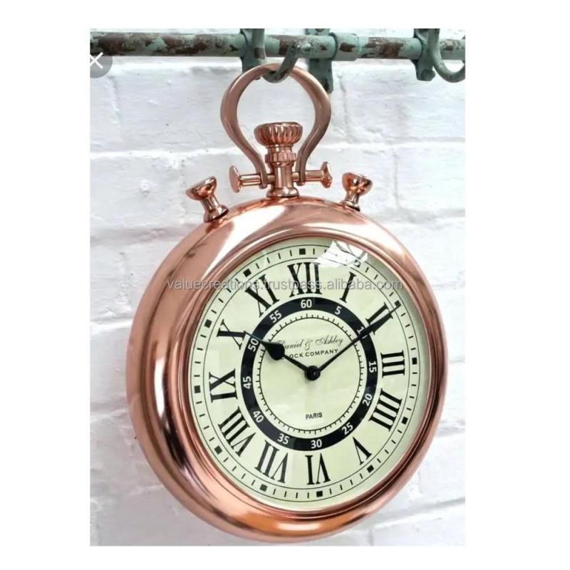 Looking for a Unique Decor Item. Consider a Pocket Watch Wall Clock