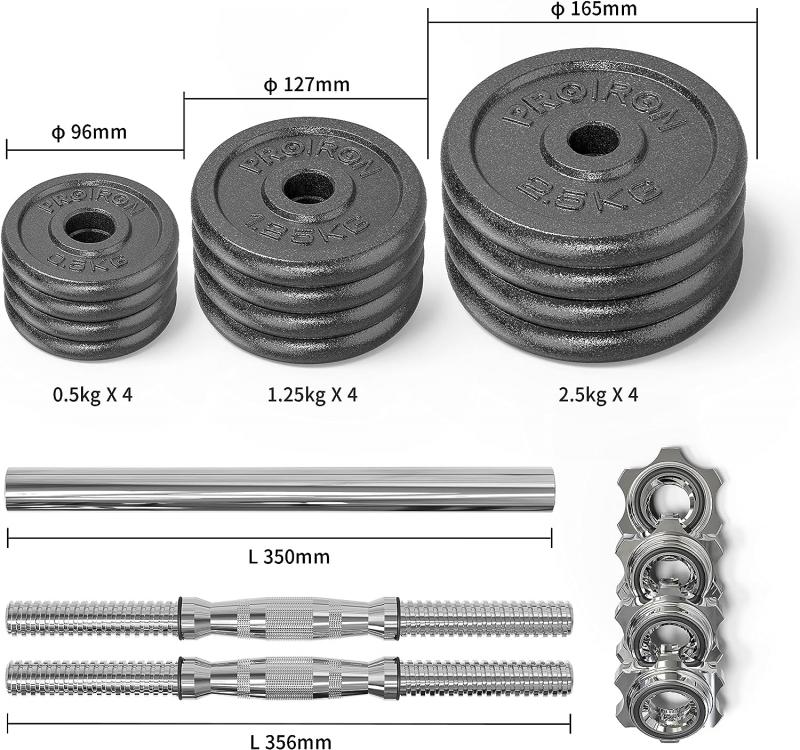 Looking for an effective dumbbell set: 7 things to know before buying cast iron dumbells