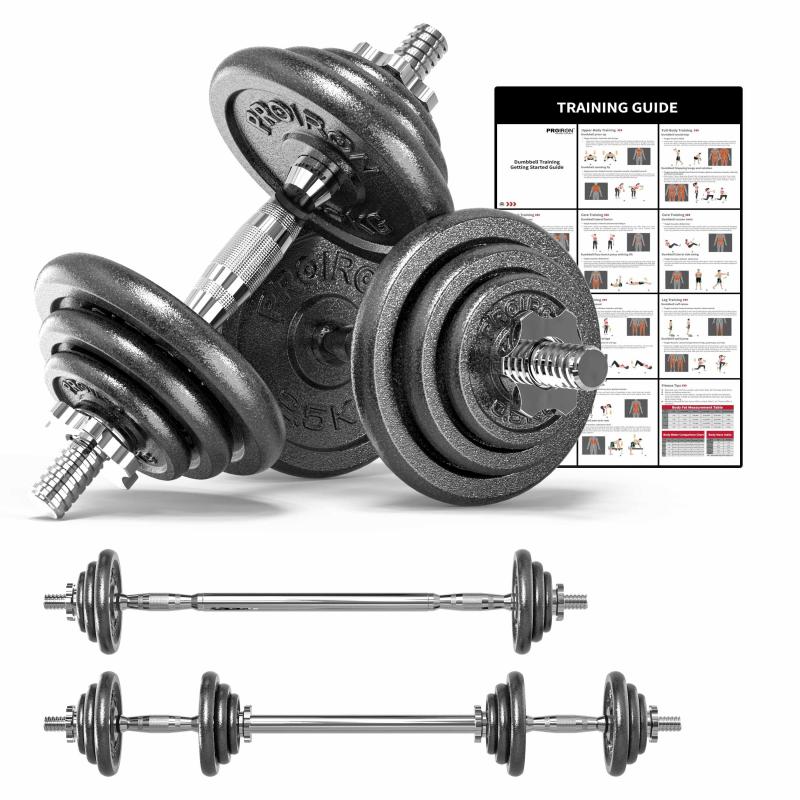 Looking for an effective dumbbell set: 7 things to know before buying cast iron dumbells