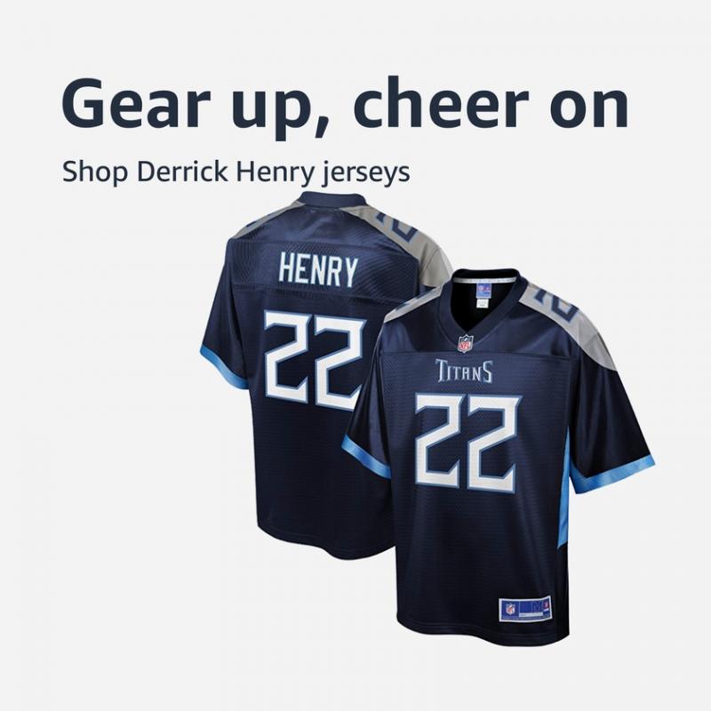 Looking for Derrick Henry Merch this Season. Find the Perfect Jersey and Gear Here