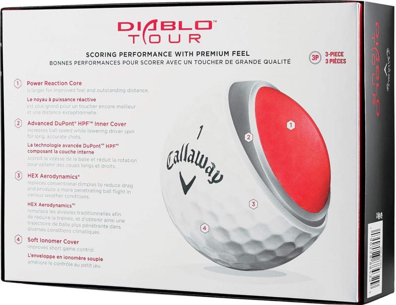 Looking for Distance. Callaway Diablo Tour Golf Balls Might Be Your Answer