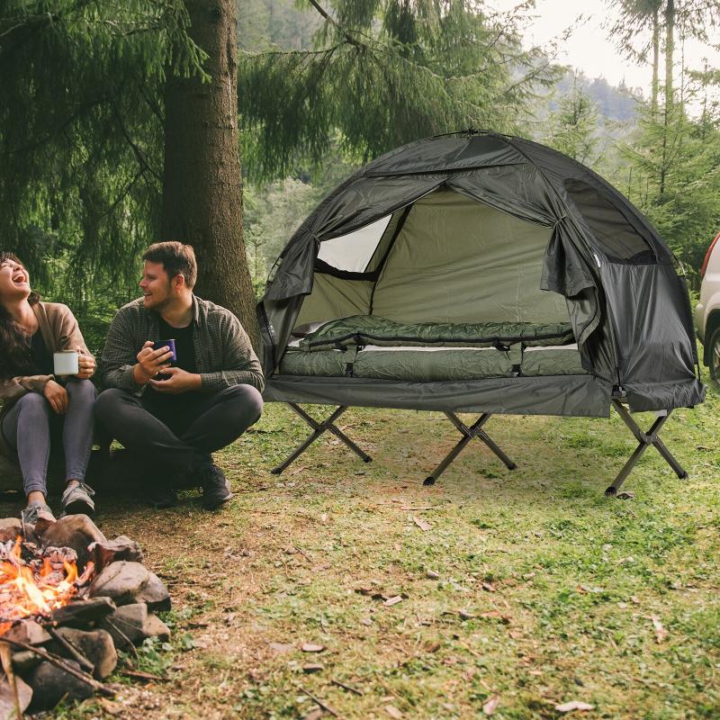 Looking for Extra Space and Comfort While Camping. Get the Details on This 9 Person Cabin Tent