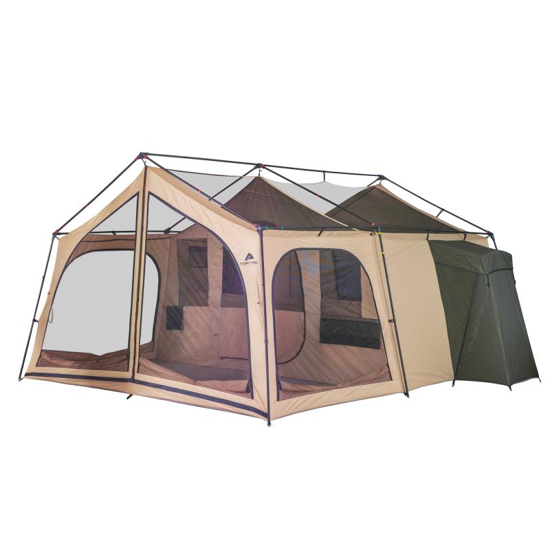 Looking for Extra Space and Comfort While Camping. Get the Details on This 9 Person Cabin Tent