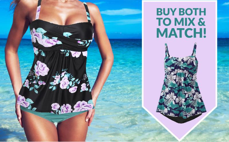 Looking for More Support This Summer. The Best Tankini Tops With Removable Pads for Comfort and Style