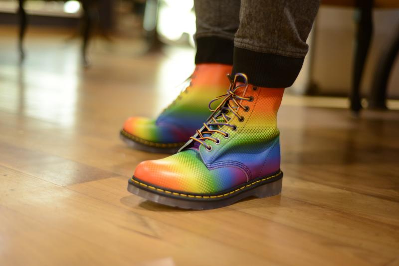 Looking For Rainbow Boots This Year. Try These Stunning Dr Martens