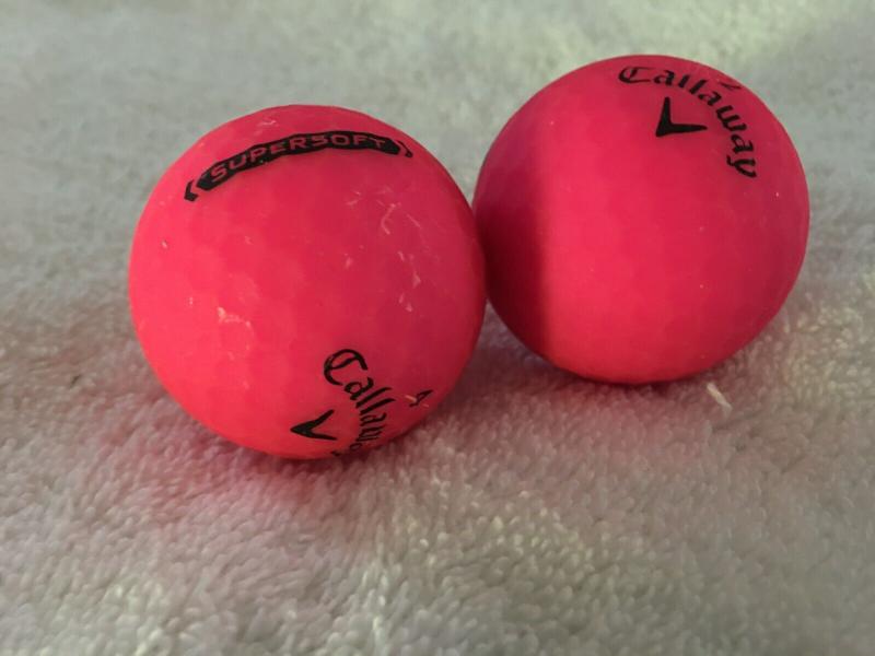 Looking for Soft Pink Golf Balls: Why Matte Pink Callaway Supersofts Are the Hottest Balls This Summer