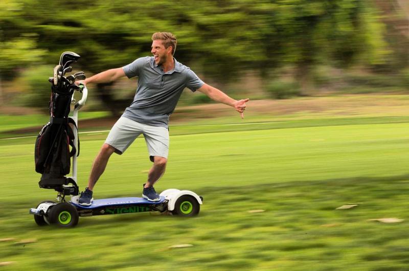 Looking for the Best 2-Wheel Golf Cart to Store Your Clubs On Course. Here