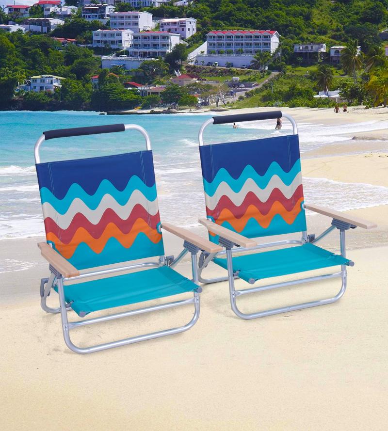 Looking for the Best Beach Chair this Summer. Discover the Hurley Deluxe Backpack Chair
