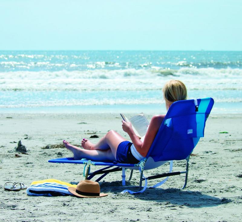 Looking for the Best Beach Chair this Summer. Discover the Hurley Deluxe Backpack Chair