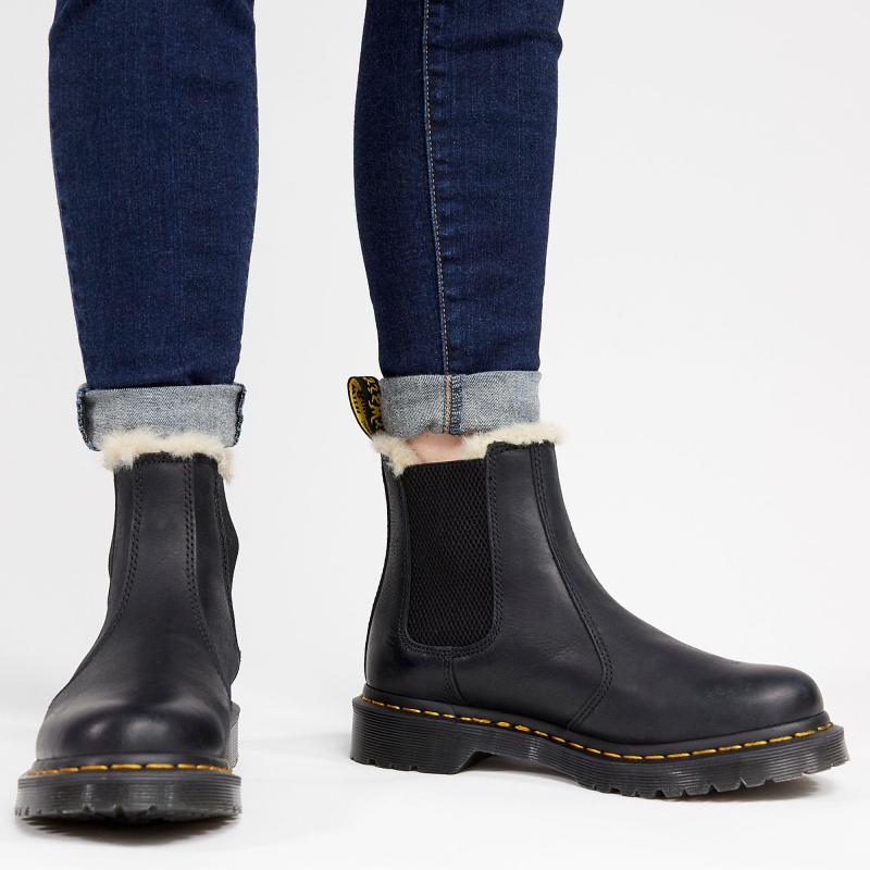 Looking For The Best Fur Lined Chelsea Boots in 2023. Try These Trendy Doc Martens Models