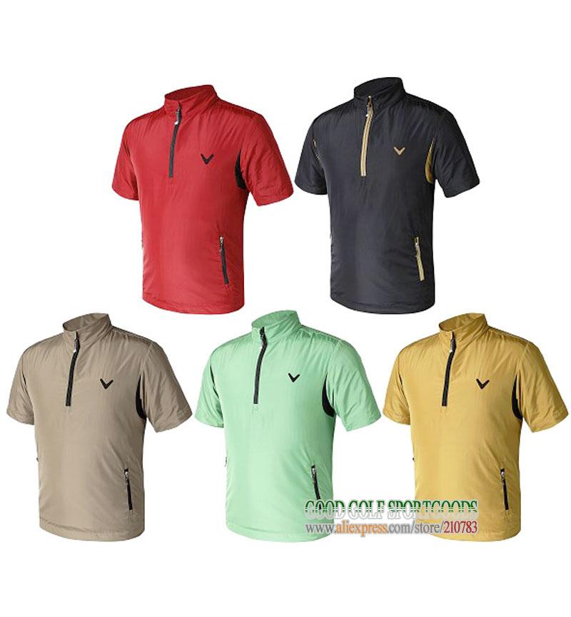 Looking for the Best Golf Windbreaker. Short Sleeve Pullovers to Keep You Cool This Season