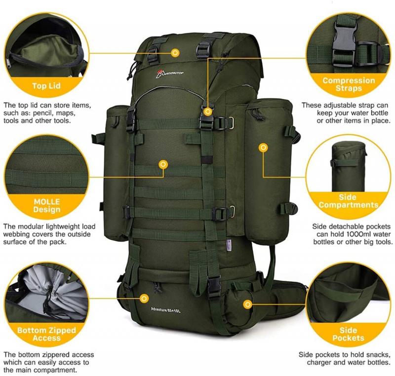 Looking for the Best Internal Frame Backpack Under $200. Discover the Quest 65L Now