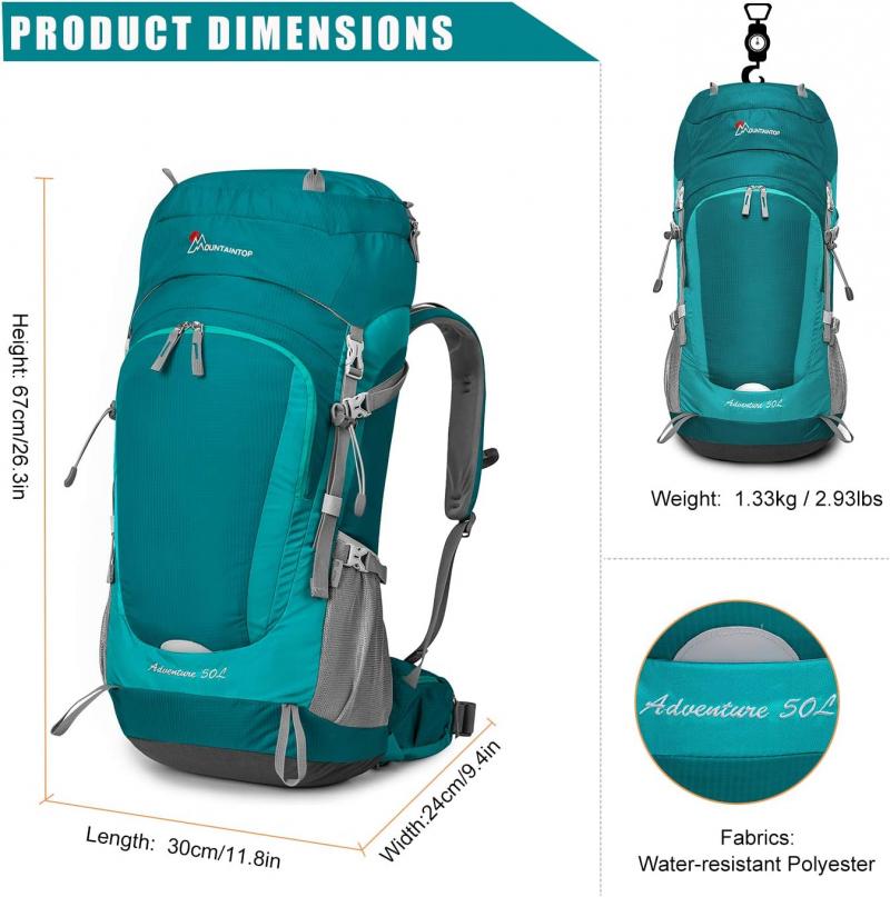 Looking for the Best Internal Frame Backpack Under $200. Discover the Quest 65L Now