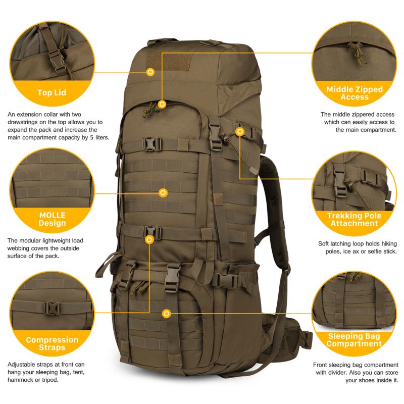 Looking for the Best Internal Frame Backpack Under $200. Discover the Quest 65L Now