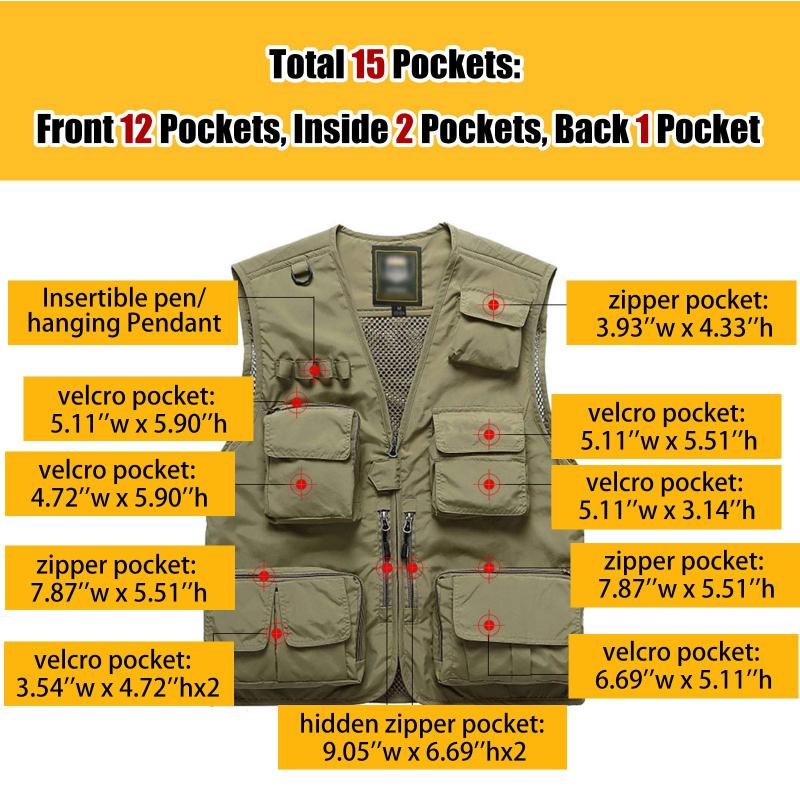 Looking for the Best Mens Fishing Vest: 15 Must-Have Features to Consider in 2023