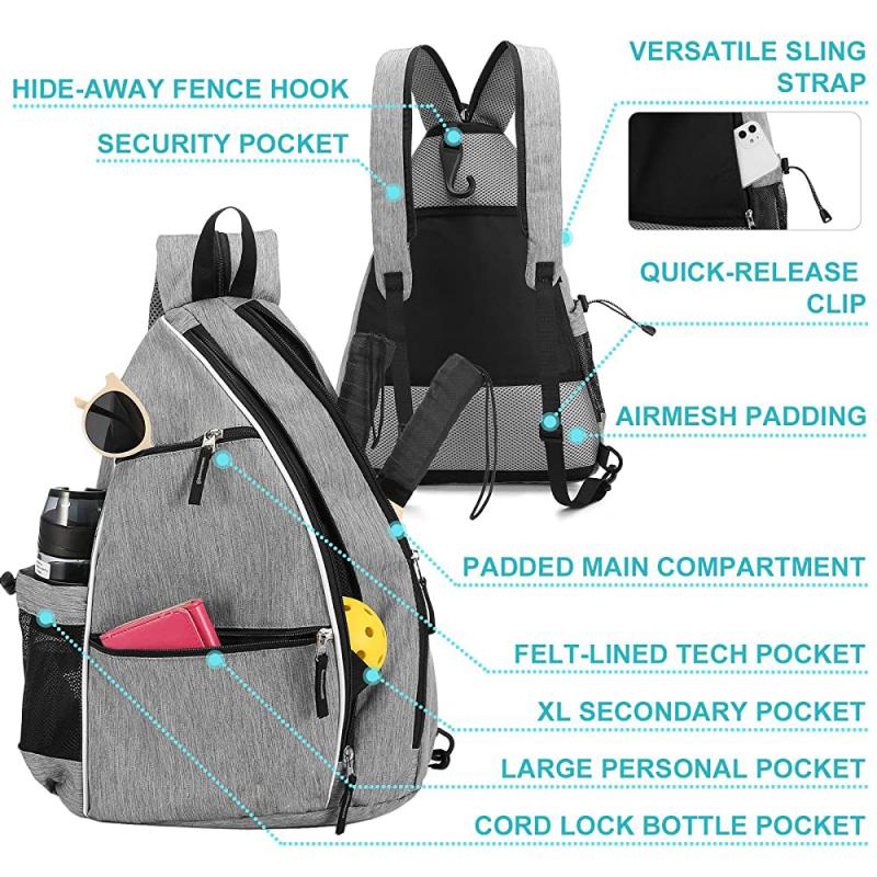 Looking for the Best Pickleball Bag. Check Out the Franklin Sports Pickleball Sling Bag Here