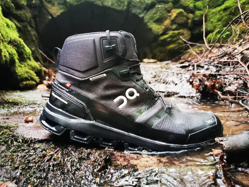 Looking for the Best Waterproof Hiking Boots. Try On Cloudrock Edge Raw