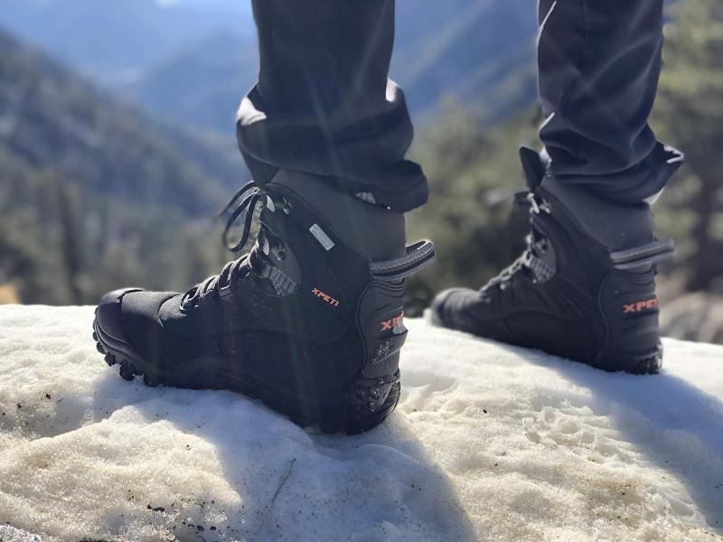 Looking for the Best Waterproof Hiking Boots. Try On Cloudrock Edge Raw