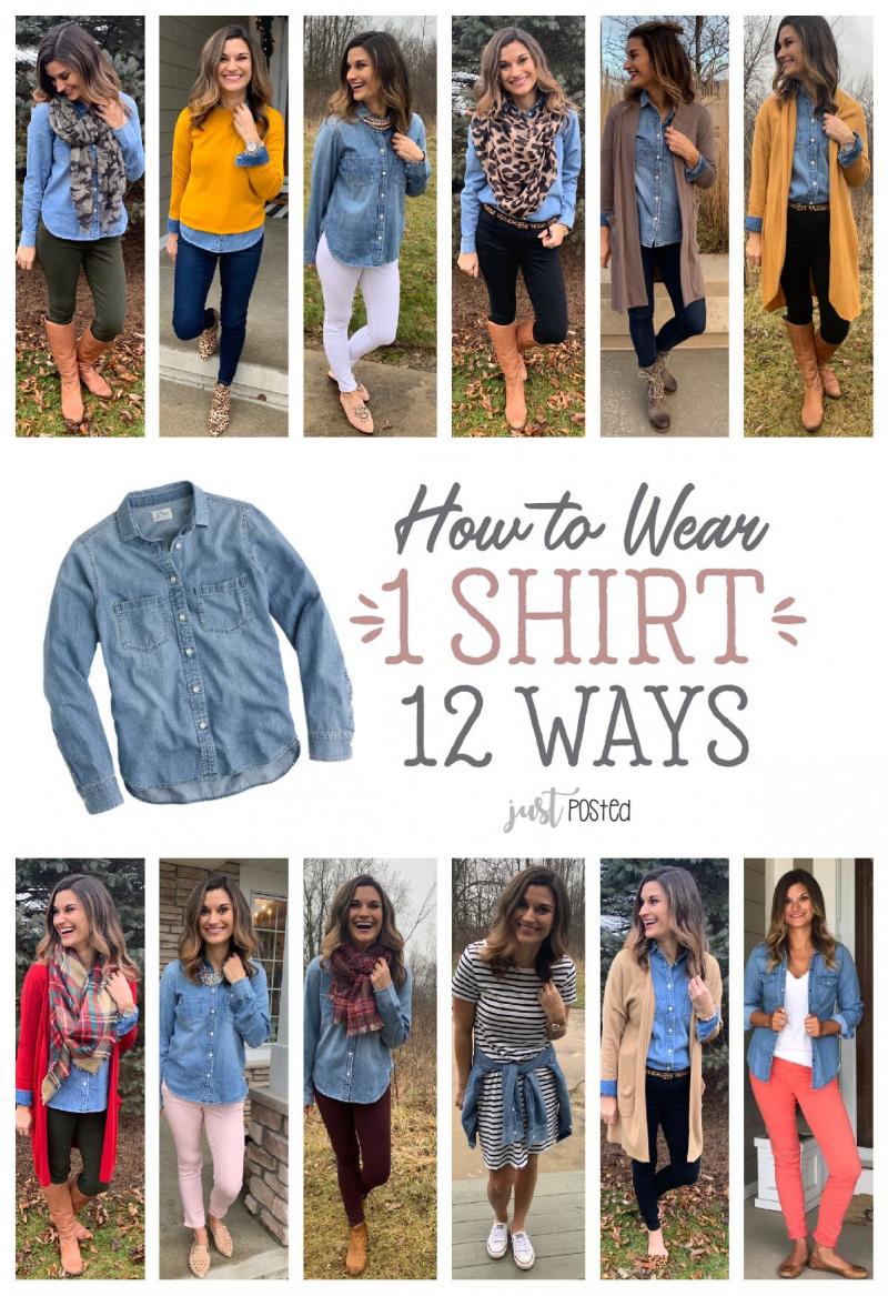 Looking for The Perfect Chambray Shirt: Find Your Match With Wendy