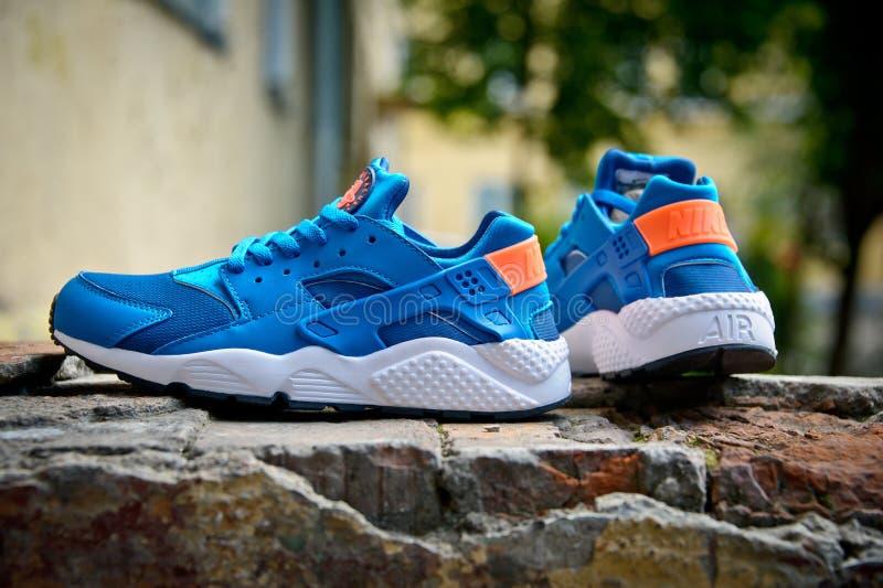 Looking for the Perfect Pair of Blue Nike Huaraches. Check Your Size for Comfort