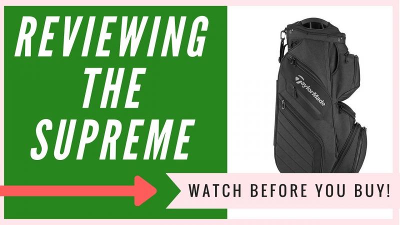 Looking for the Perfect Push Cart Bag. The TaylorMade Cart Lite Has Everything You Need