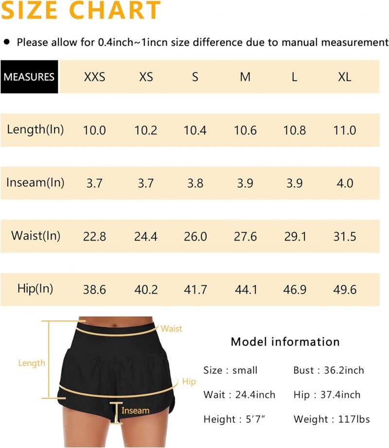 Looking for The Perfect Shorts for Working Out. Try 7 Inch Inseam Athletic Shorts for Women