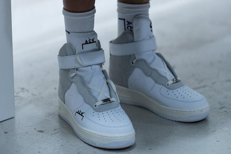 Looking for the Perfect Sneaker. Try On These White Air Force 5.5 Shoes