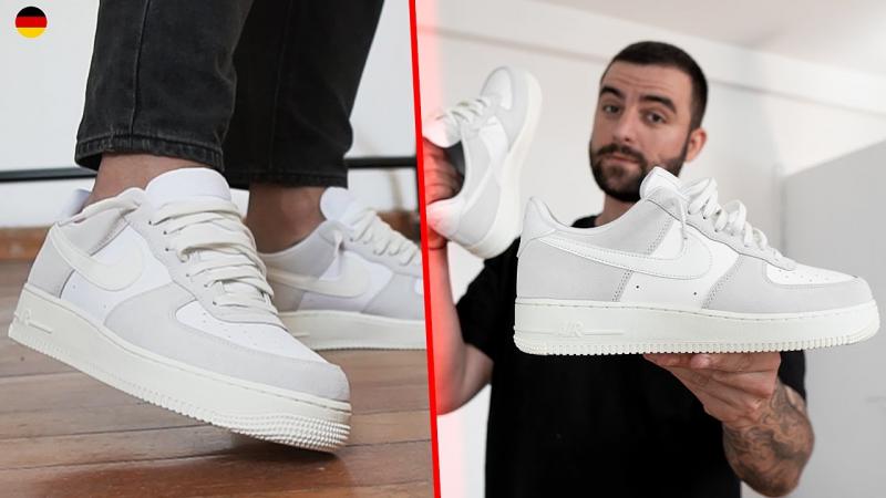 Looking for the Perfect Sneaker. Try On These White Air Force 5.5 Shoes