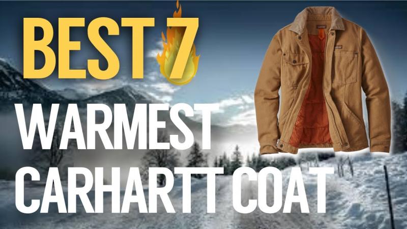 Looking for the Warmest Winter Jacket This Year. Find the Perfect Carhartt Here