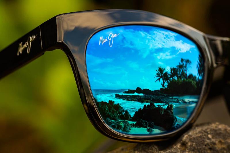 Looking For Top Quality Polarized Sunglasses. Discover The: Pokowai Arch Polarized Rectangular Sunglasses From Maui Jim