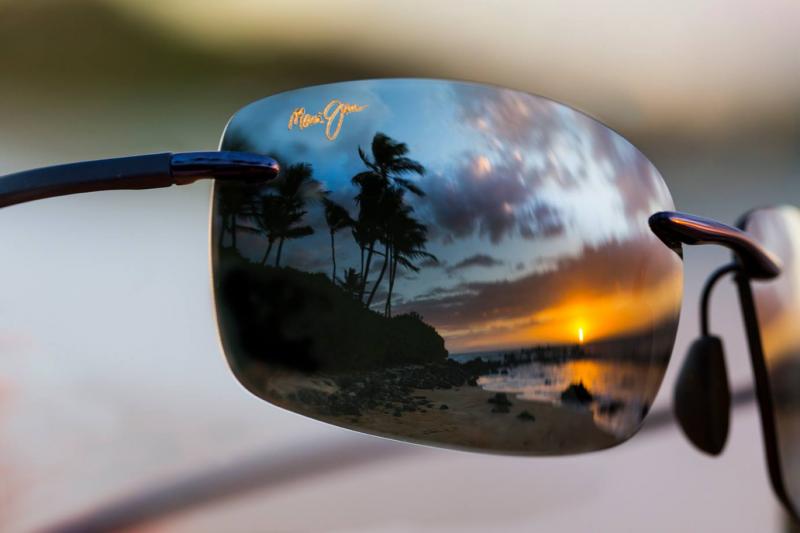 Looking For Top Quality Polarized Sunglasses. Discover The: Pokowai Arch Polarized Rectangular Sunglasses From Maui Jim