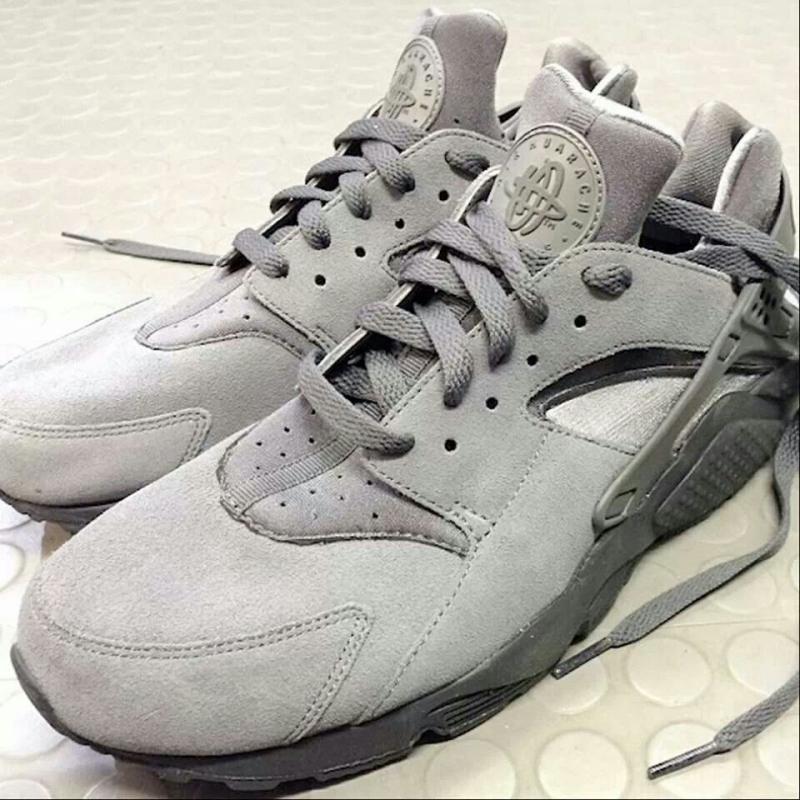 Looking for Wolf Grey Sneakers This Year. Check Out These Cool Grey Nike Huaraches