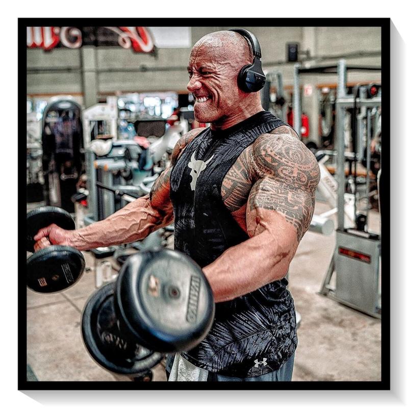 Looking Good in the Gym: 15 ways The Rock