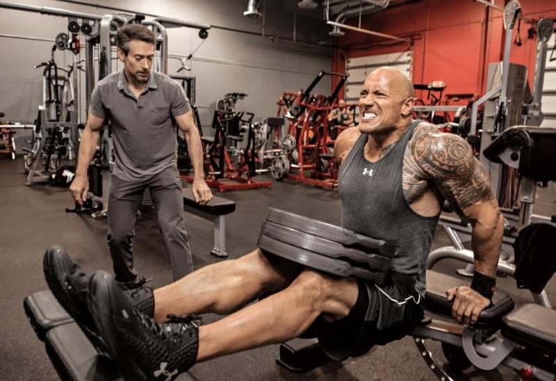 Looking Good in the Gym: 15 ways The Rock