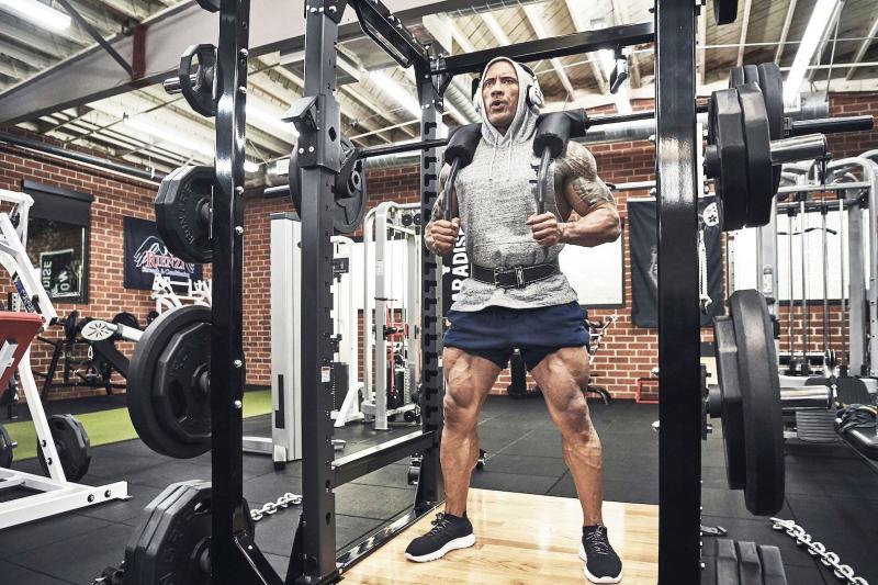 Looking Good in the Gym: 15 ways The Rock