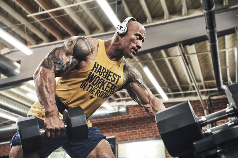 Looking Good in the Gym: 15 ways The Rock