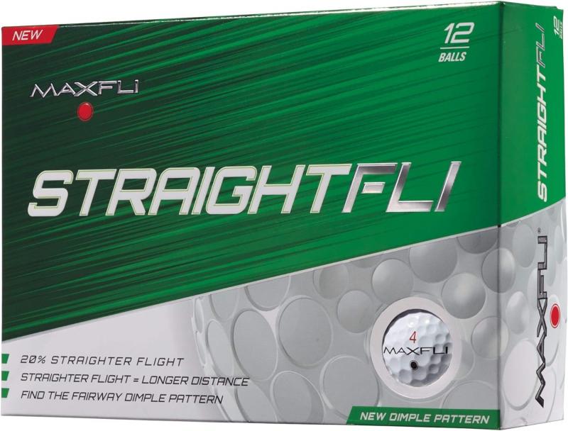 Looking to add distance to drives with new golf balls. Discover straight flight with Maxfli StraightFli