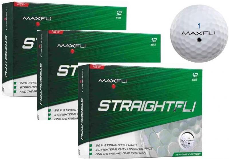 Looking to add distance to drives with new golf balls. Discover straight flight with Maxfli StraightFli