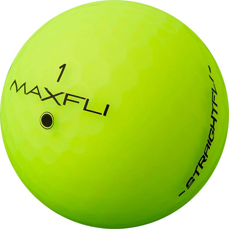 Looking to add distance to drives with new golf balls. Discover straight flight with Maxfli StraightFli