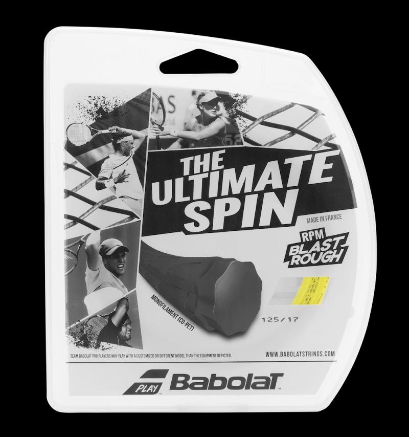 Looking to Add More Spin on Groundstrokes. The Babolat RPM Blast Rough 16 String Could Be Your Answer