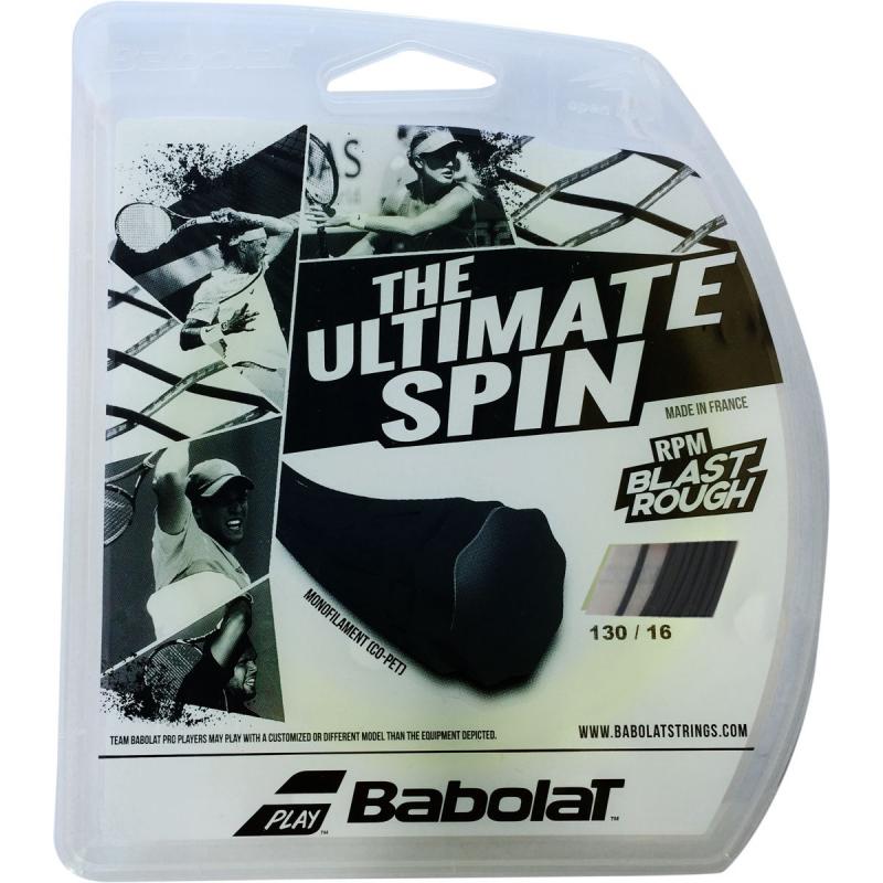 Looking to Add More Spin on Groundstrokes. The Babolat RPM Blast Rough 16 String Could Be Your Answer