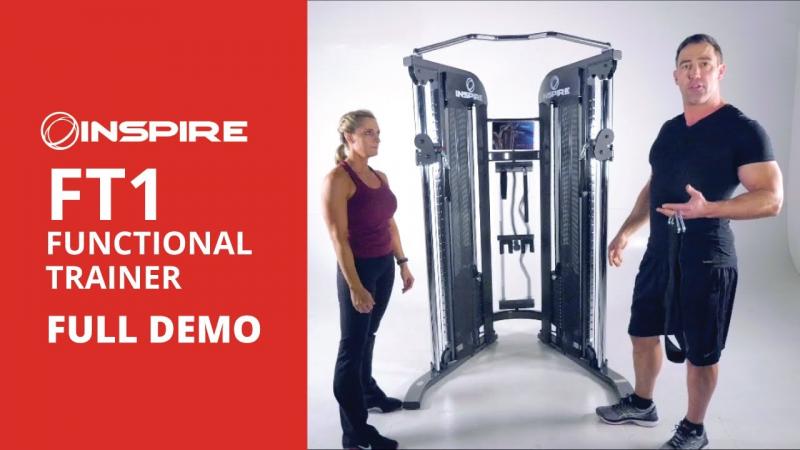 Looking to Add Versatility to Your Home Gym. Discover the Inspire FT1 Functional Trainer