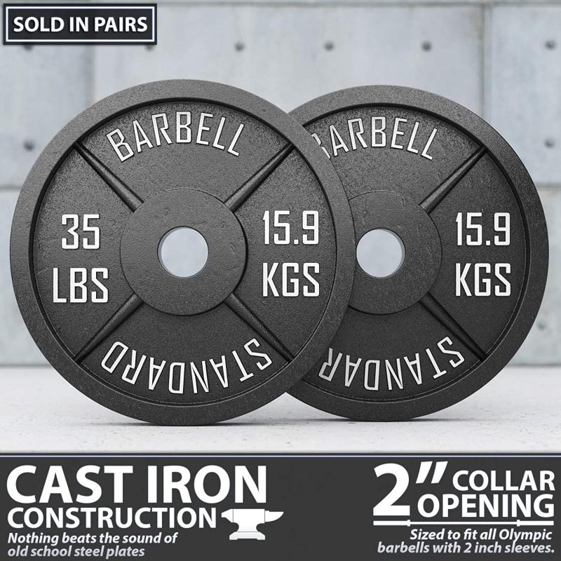 Looking to Add Weight to Your Home Gym. : Try These Top-Rated Cast Iron Plates